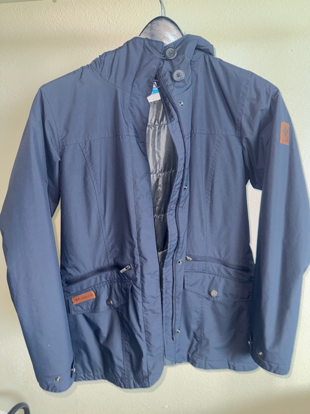 Columbia Men's Navy Hooded Jacket